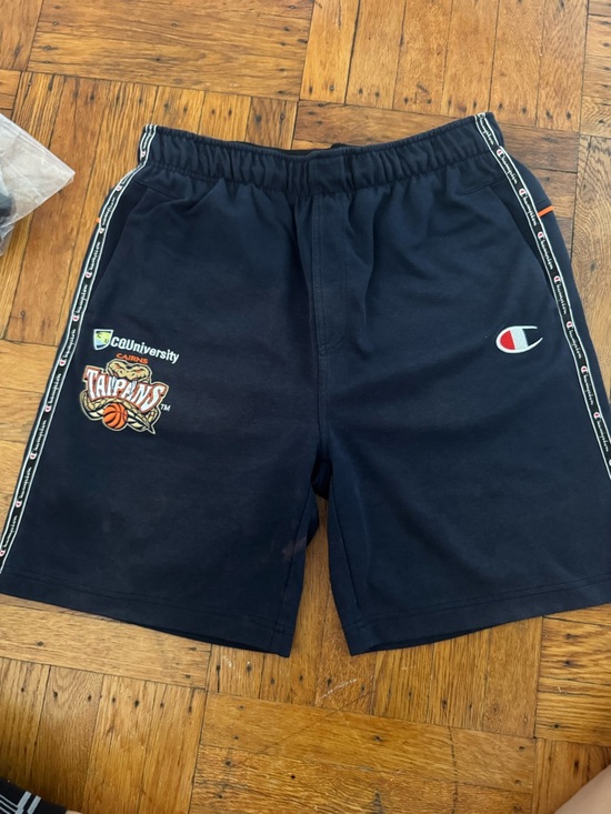Champion Other - Champion NBL Navy Athletic Sweat Shorts with Taipans Patch